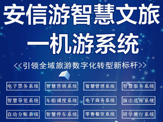 安信游智慧文旅一卡通票务系统 一机游票务系统 自然风景区AR